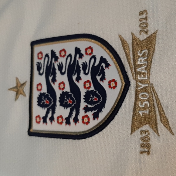 England 150 Year Anniversary Home Jersey - Picture 4 of 8